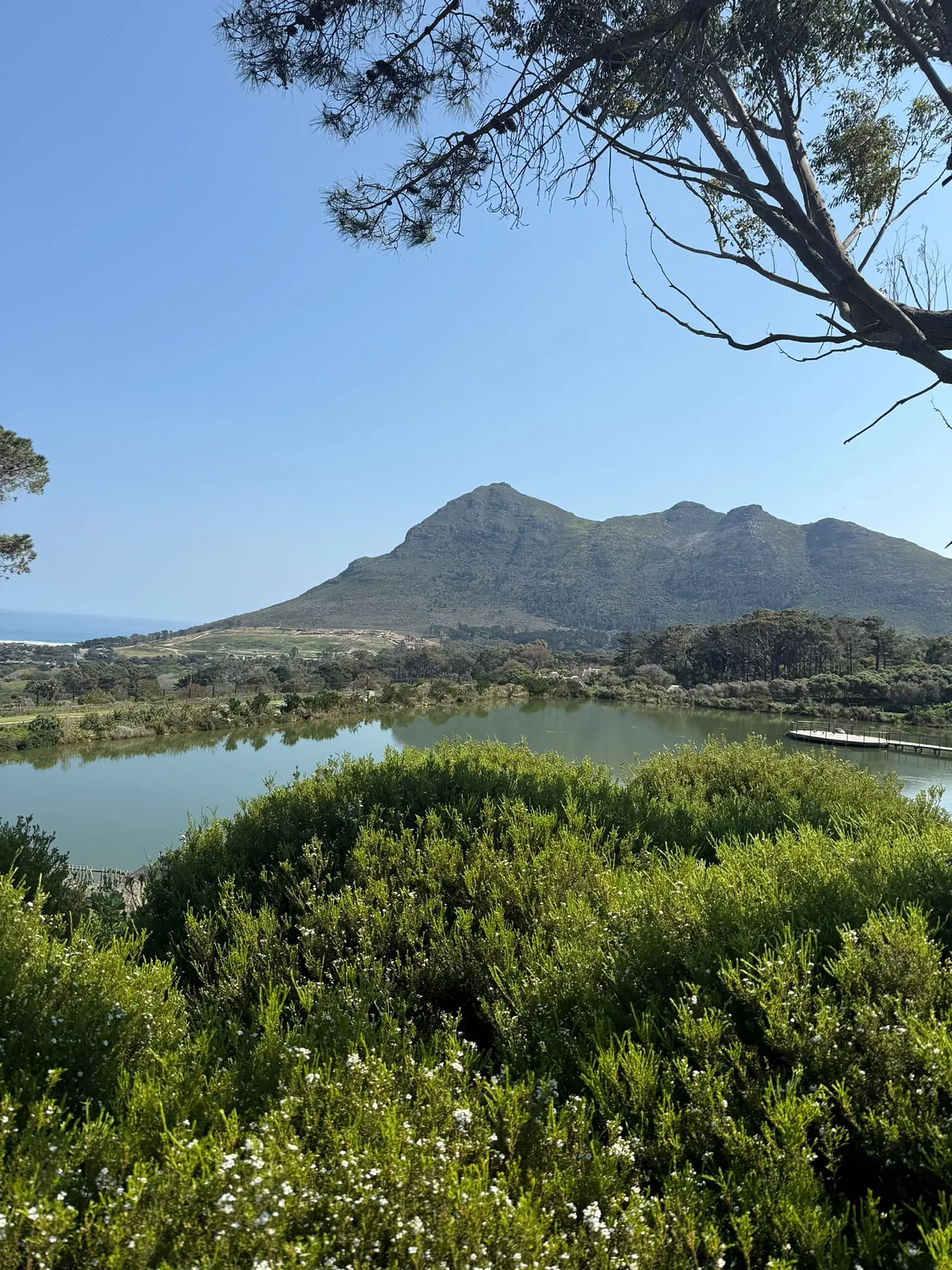 Bergen en water op het Kaapse schiereiland